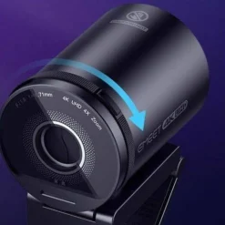 EMEET SmartCam S800 - 4K Webcam for Streaming, Sony 1/2'' Sensor, Supports HDR, PDAF & TOF Dual-autofocus, 1080P@60fps, 2 Noise-Cancelling Mics, 40&deg;-73&deg; FOV, Perfect for Live Streaming & Ultra Clear Meetings