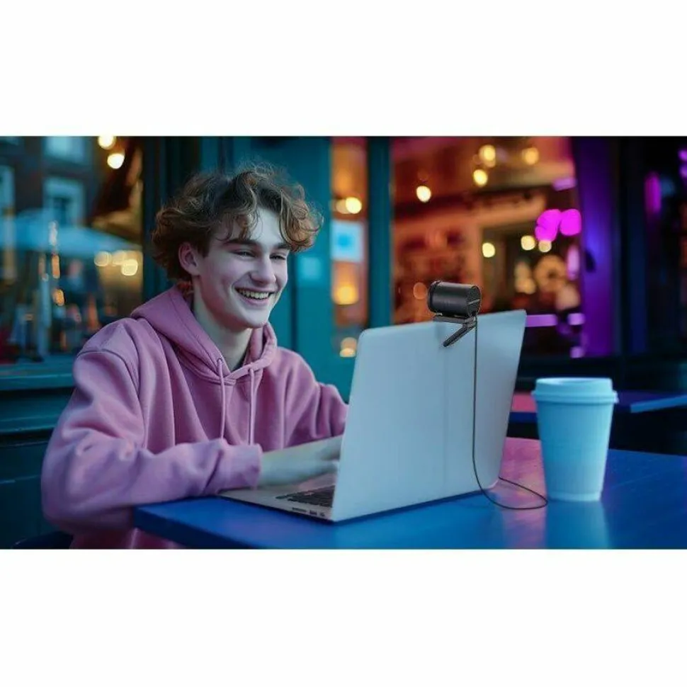 EMEET SmartCam S800 - 4K Webcam for Streaming, Sony 1/2'' Sensor, Supports HDR, PDAF & TOF Dual-autofocus, 1080P@60fps, 2 Noise-Cancelling Mics, 40°-73° FOV, Perfect for Live Streaming & Ultra Clear Meetings