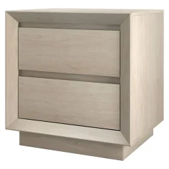 Emmett 24" Wide Rectangular Nightstand in Alder White