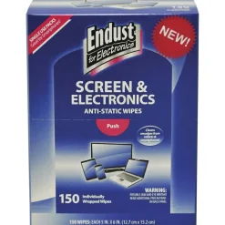 Endust Screen/Electronics Clean Wipes
