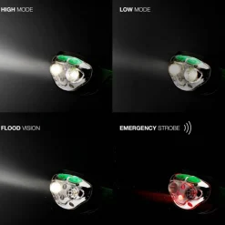 Energizer Vision Ultra HD Rechargeable Headlamp (Includes USB Charging Cable) - LED - 400 lm Lumen - Battery Rechargeable - ENHDFRLP