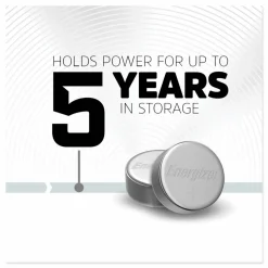 Energizer Coin Cell Batteries, 377, Pack Of 2