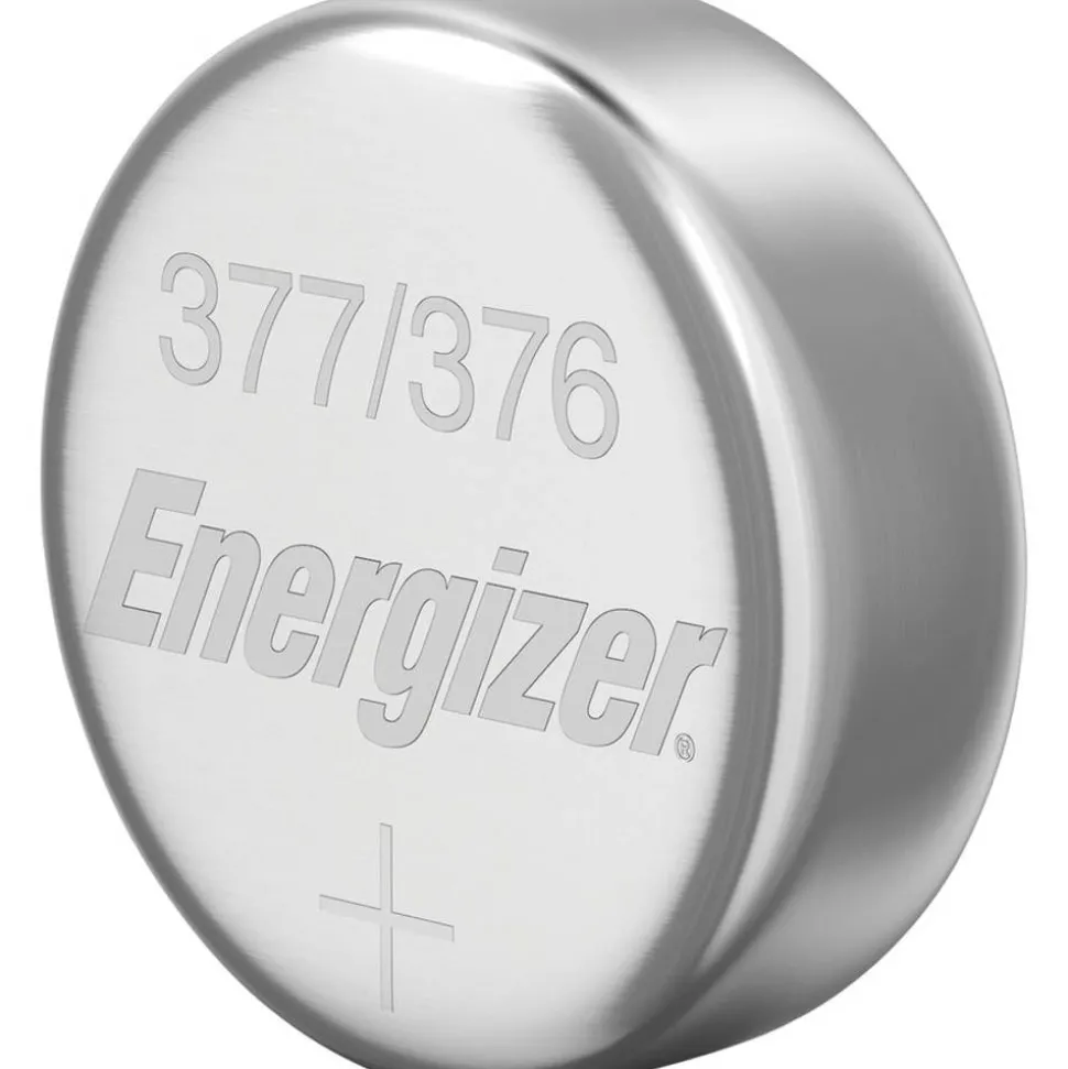 Energizer Coin Cell Batteries, 377, Pack Of 2