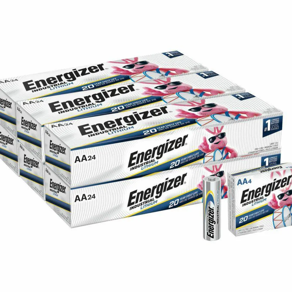 Energizer Industrial AA Lithium Batteries