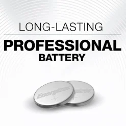 Energizer Industrial Lithium CR2032 Coin Battery with Tear-Strip Packaging, 3 V, 100/Box