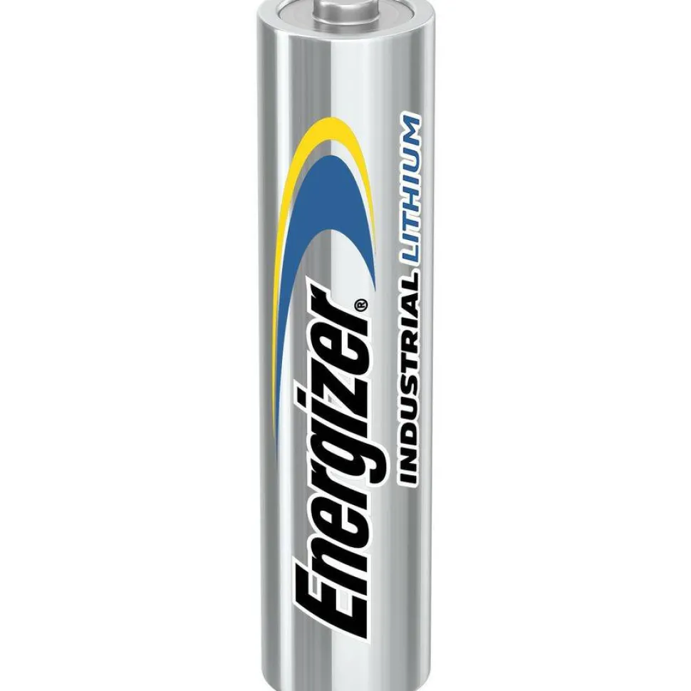 Energizer Industrial Lithium AAA Battery, 1.5 V, 4/Pack, 6 Packs/Box