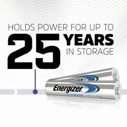 Energizer Industrial Lithium AAA Battery, 1.5 V, 4/Pack, 6 Packs/Box