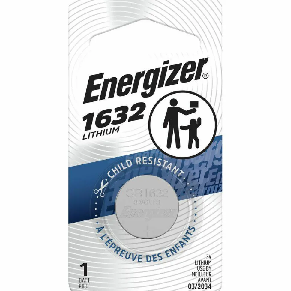 Energizer 1632 Lithium Coin Battery, 1 Pack