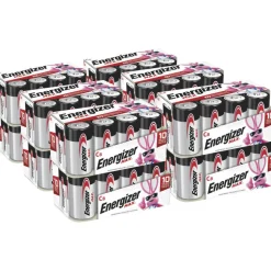 Energizer MAX Alkaline C Battery 8-Packs - For Multipurpose - C - 8/Pack - 12 / Carton