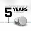 Energizer 357/303 Silver Oxide Button Battery, 3 Pack