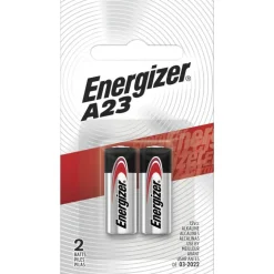 Energizer 12-Volt Alkaline Battery, A23, Pack Of 2