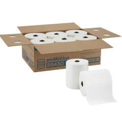 enMotion by GP PRO, 1-Ply, 8.2" x 700', 40% Recycled, White, 6 Rolls per Case