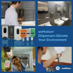 enMotion Gen2 Moisturizing Foam Hand Sanitizer Refills for Automated Dispensers, E-3 Rated, 1000 mL (33.81 Oz), 2 Bottles Per Case