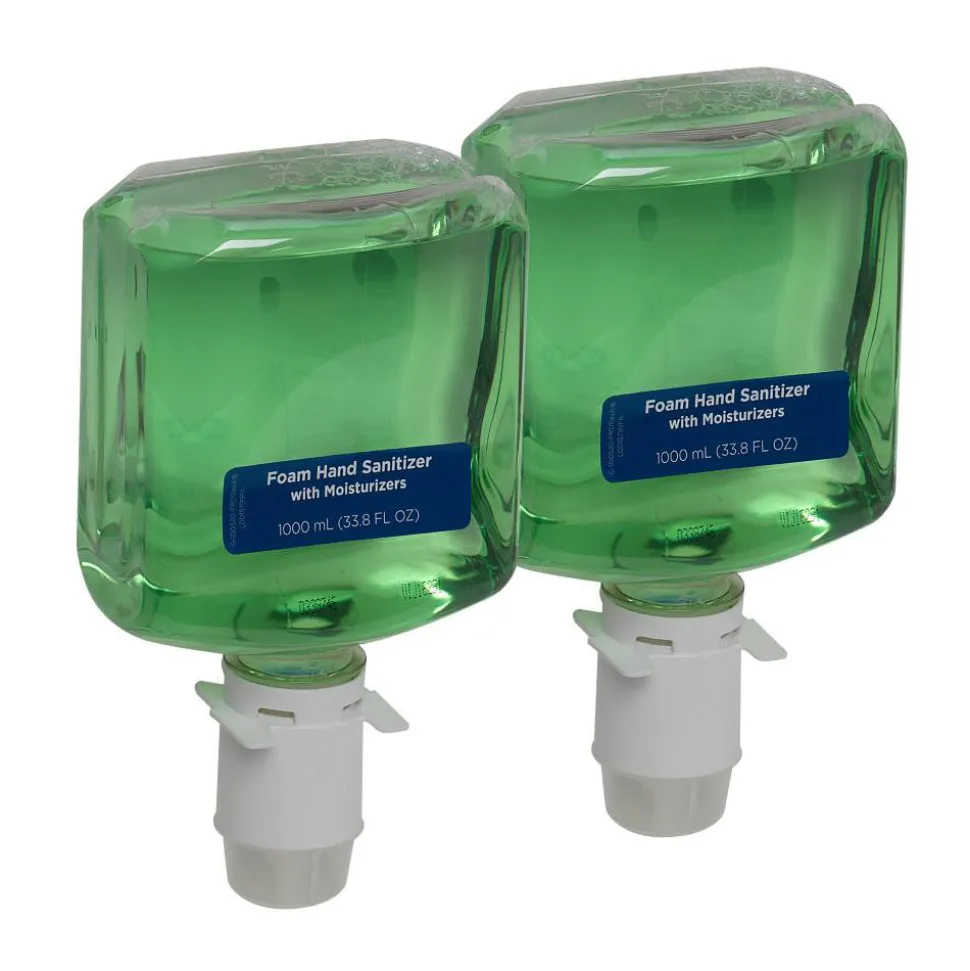 enMotion Gen2 Moisturizing Foam Hand Sanitizer Refills for Automated Dispensers, E-3 Rated, 1000 mL (33.81 Oz), 2 Bottles Per Case