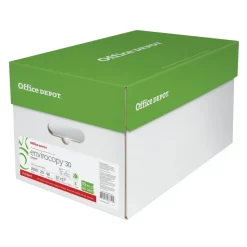 EnviroCopy Copy Paper, White, Ledger (11" x 17"), 2500 Sheets Per Case, 20 Lb, 30% Recycled, FSC Certified