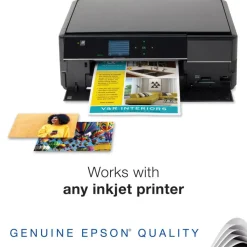 Epson Double-Sided Premium Presentation And Photo Paper, Letter Size (8 1/2