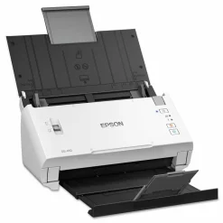 Epson DS410 Document Scanner, 600 dpi Optical Resolution, 50-Sheet Duplex Auto Document Feeder
