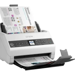 Epson DS-730N Sheetfed Scanner, 600 dpi Optical, B11B259201