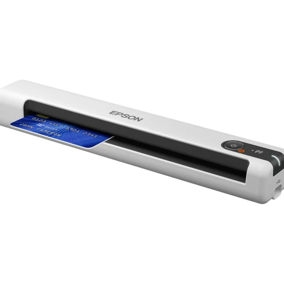 Epson DS-70 Portable Document Scanner, 1.3"H x 10.7"W x 1.9"D, B11B252202