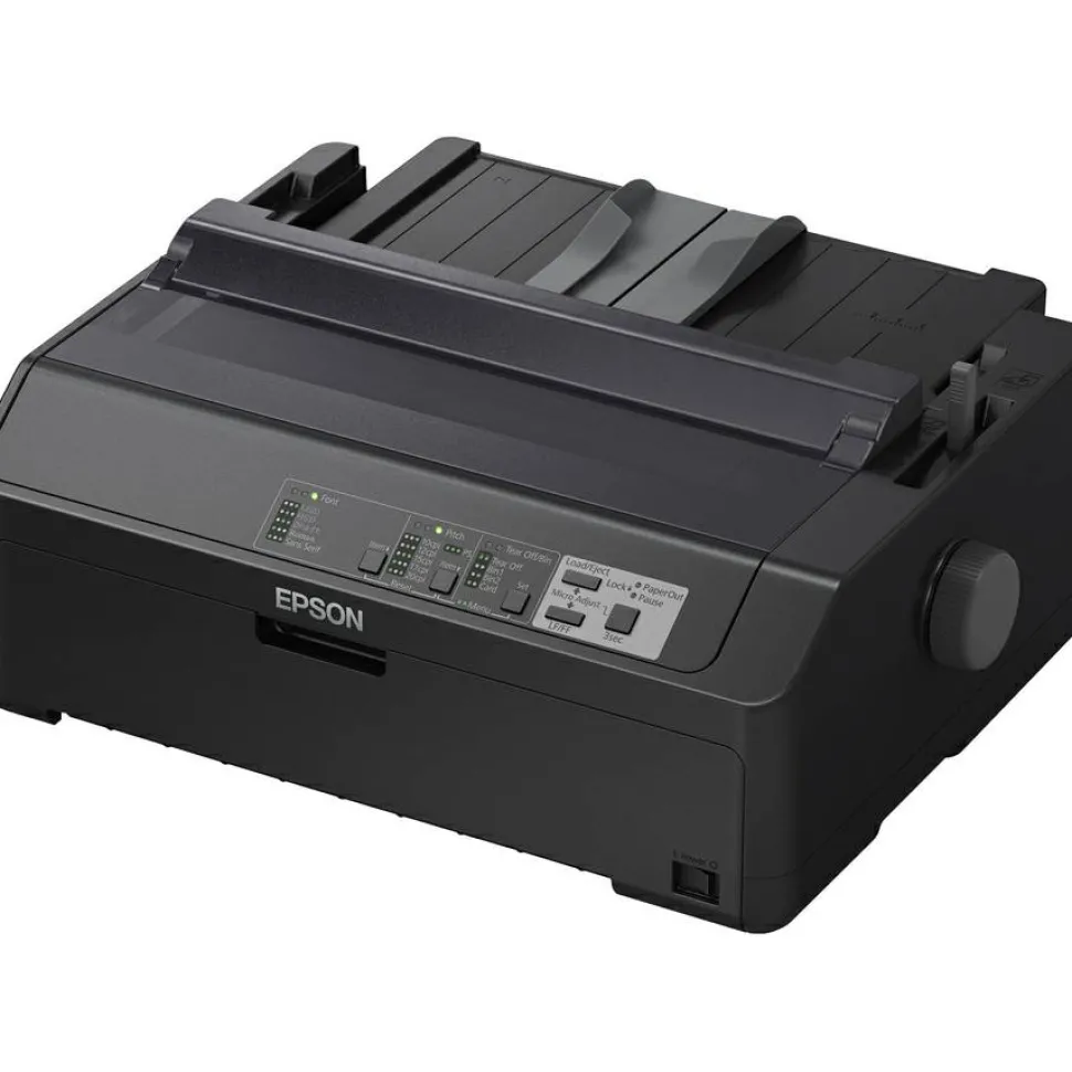Epson FX-890II 9-pin Dot Matrix Printer, Monochrome, Energy Star, C11CF37201
