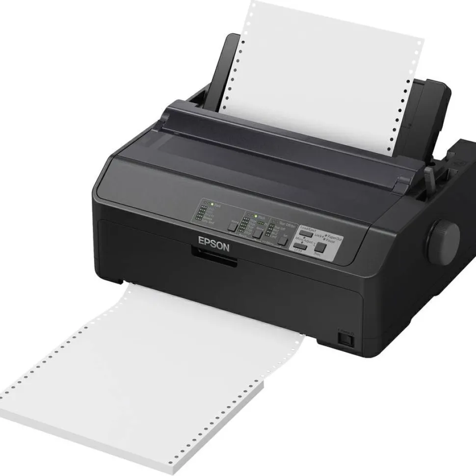Epson FX-890II 9-pin Dot Matrix Printer, Monochrome, Energy Star, C11CF37201