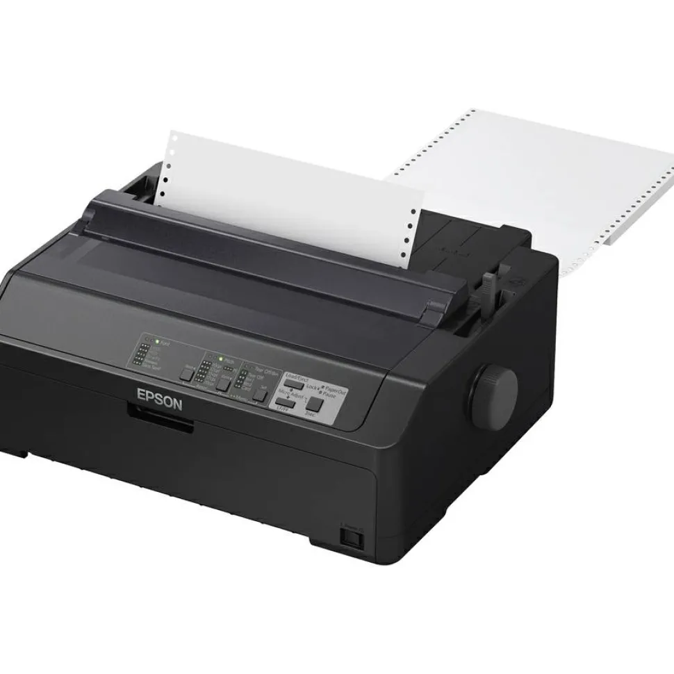 Epson FX-890II 9-pin Dot Matrix Printer, Monochrome, Energy Star, C11CF37201