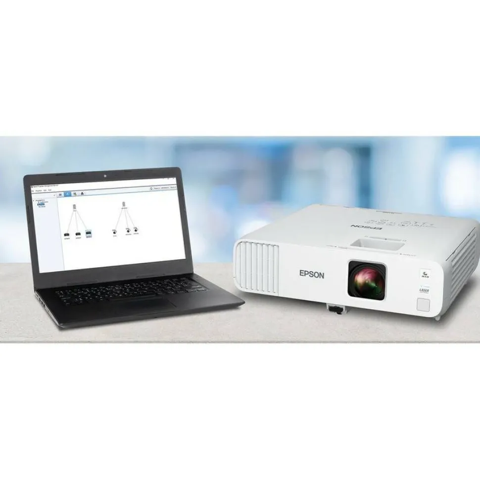 Epson PowerLite L260F 3LCD Projector - 21:9 - Ceiling Mountable