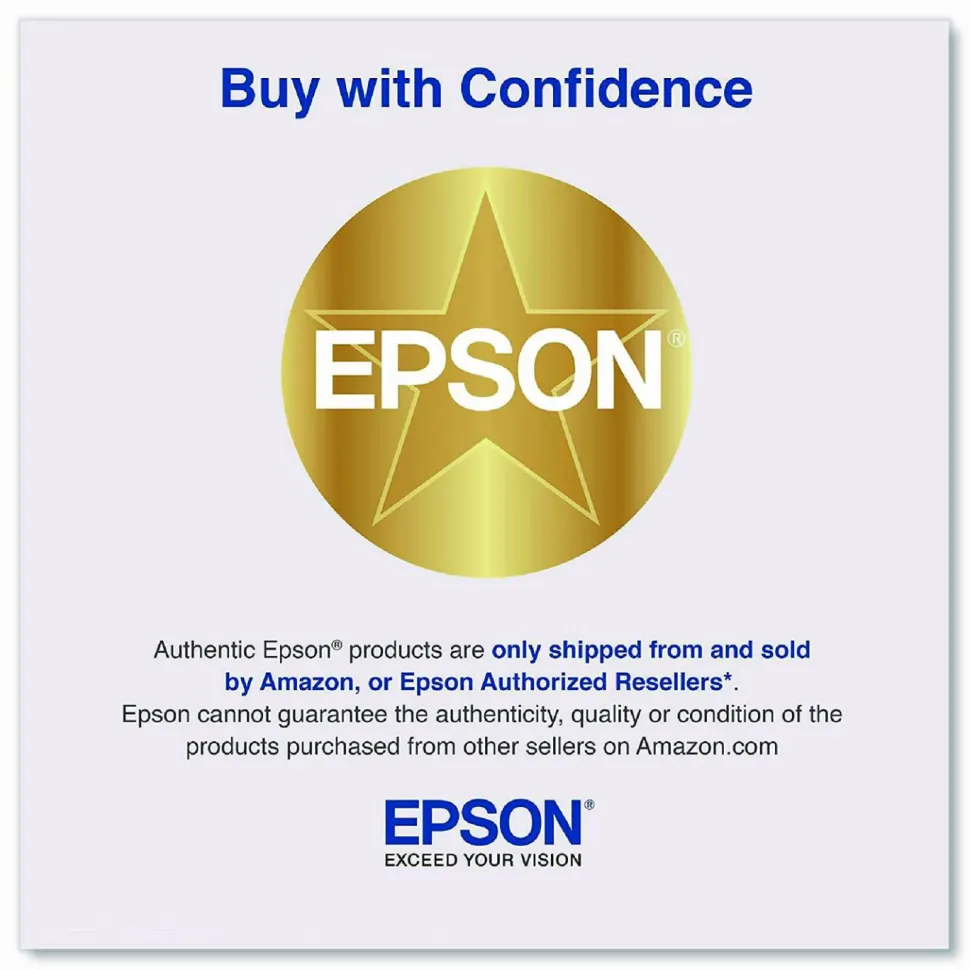 Epson Premium Photo Paper, 10.4 mil, 8.5 x 11, Semi-Gloss White, 20/Pack