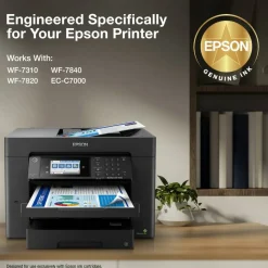 Epson 812XL Black/812 DuraBrite Cyan; Magenta; Yellow Ultra High-Yield/Standard Yield Ink Cartridges, Pack Of 4, T812XL-BCS