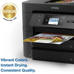 Epson 802XL Black/802 DuraBrite Cyan; Magenta; Yellow High-Yield Ink Cartridges, Pack Of 4, T802XL-BCS