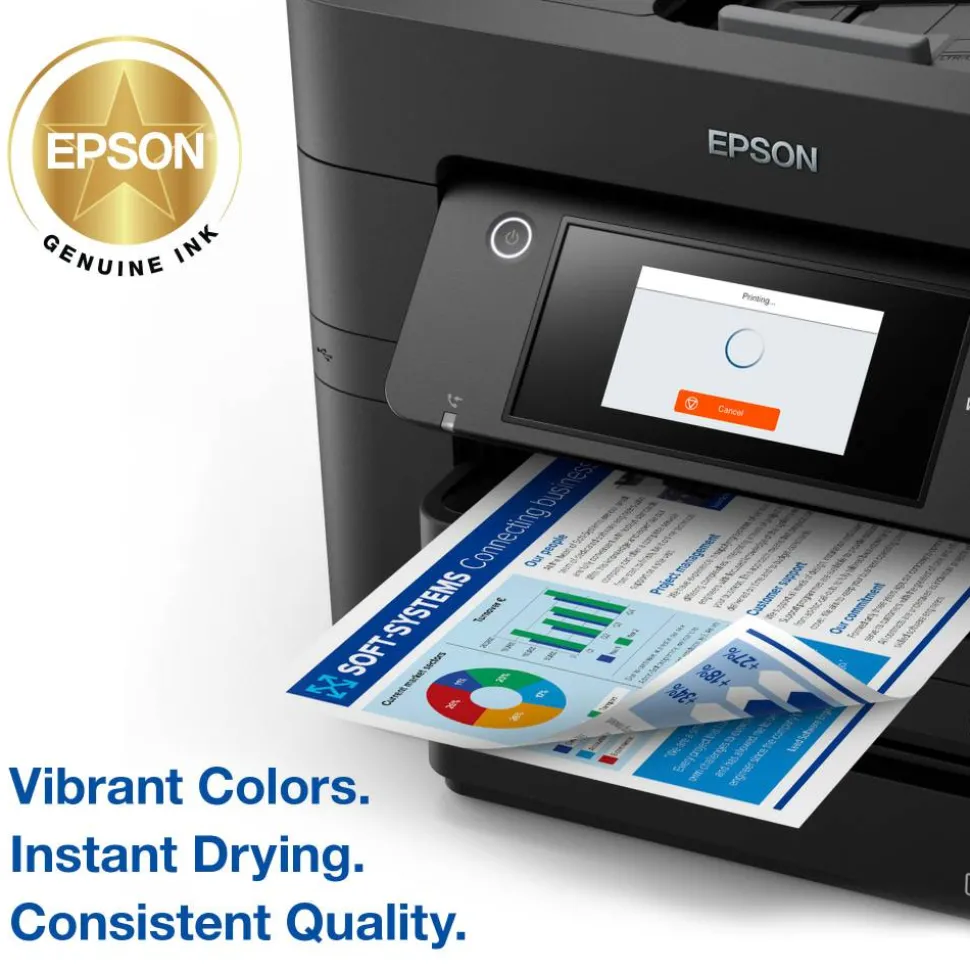Epson 822XL DuraBrite Black High-Yield Ink Cartridge, T822XL120-S