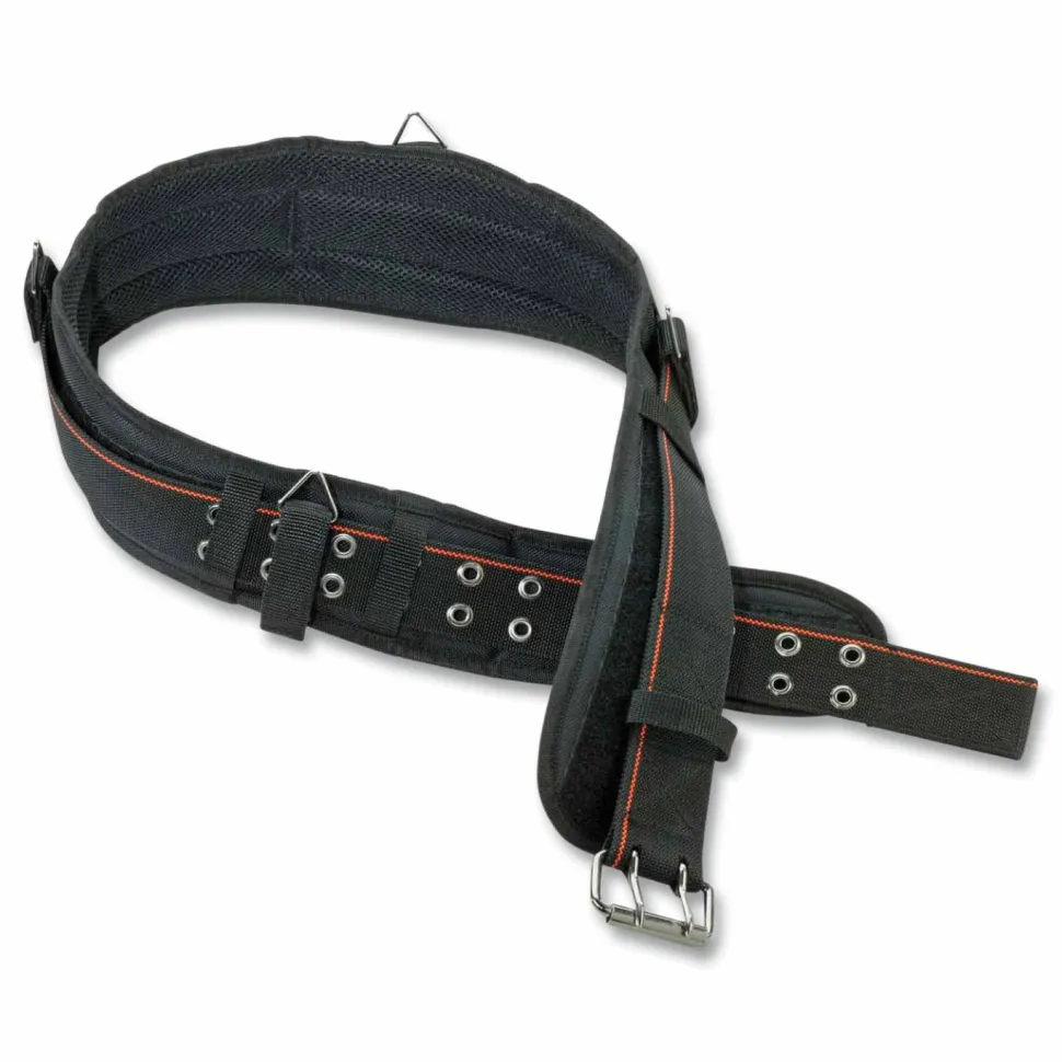 ergodyne Arsenal 5555 5" Padded Base Layer Tool Belt, Fits Waist 28" to 36", Polyester, Black
