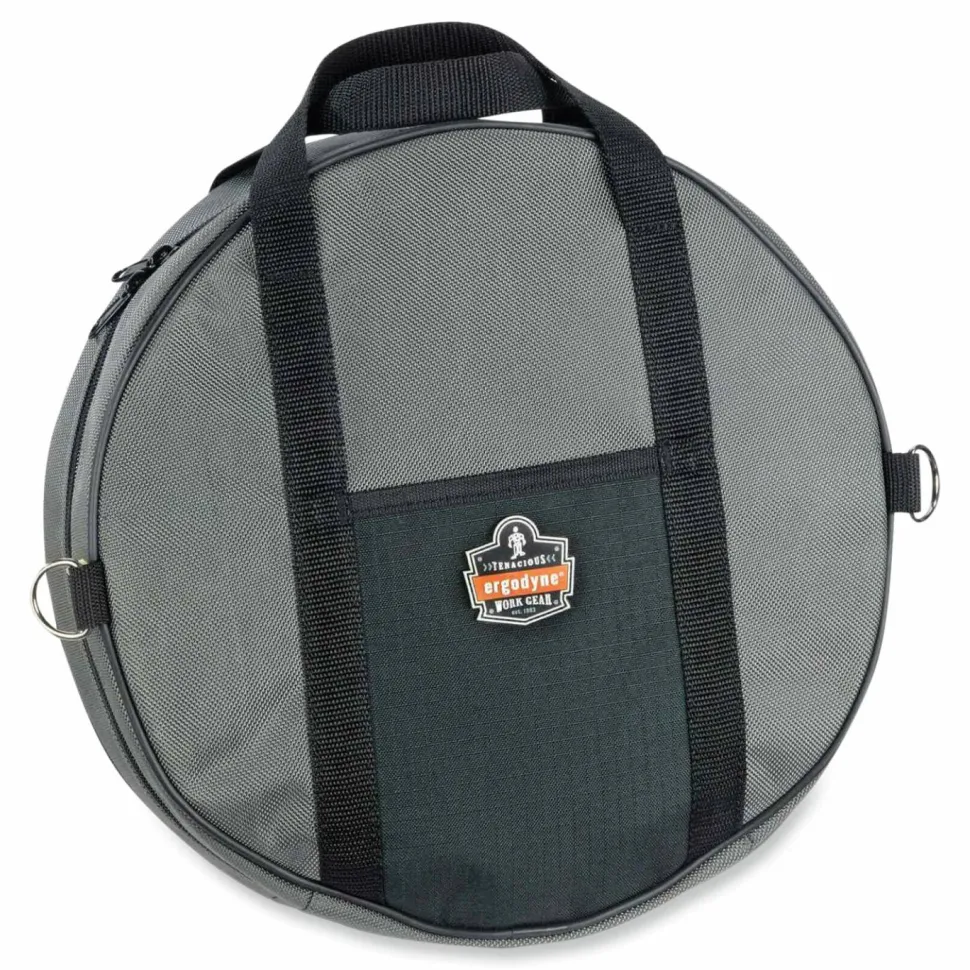 ergodyne Arsenal 5888 Cable Organizer, 2 Compartments, Gray, 13.5 x 13.5 x 3.5, Gray