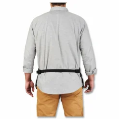 ergodyne Arsenal 5707 Canvas Waist Apron, 14 Compartments, 25.5 x 34, Canvas, Gray
