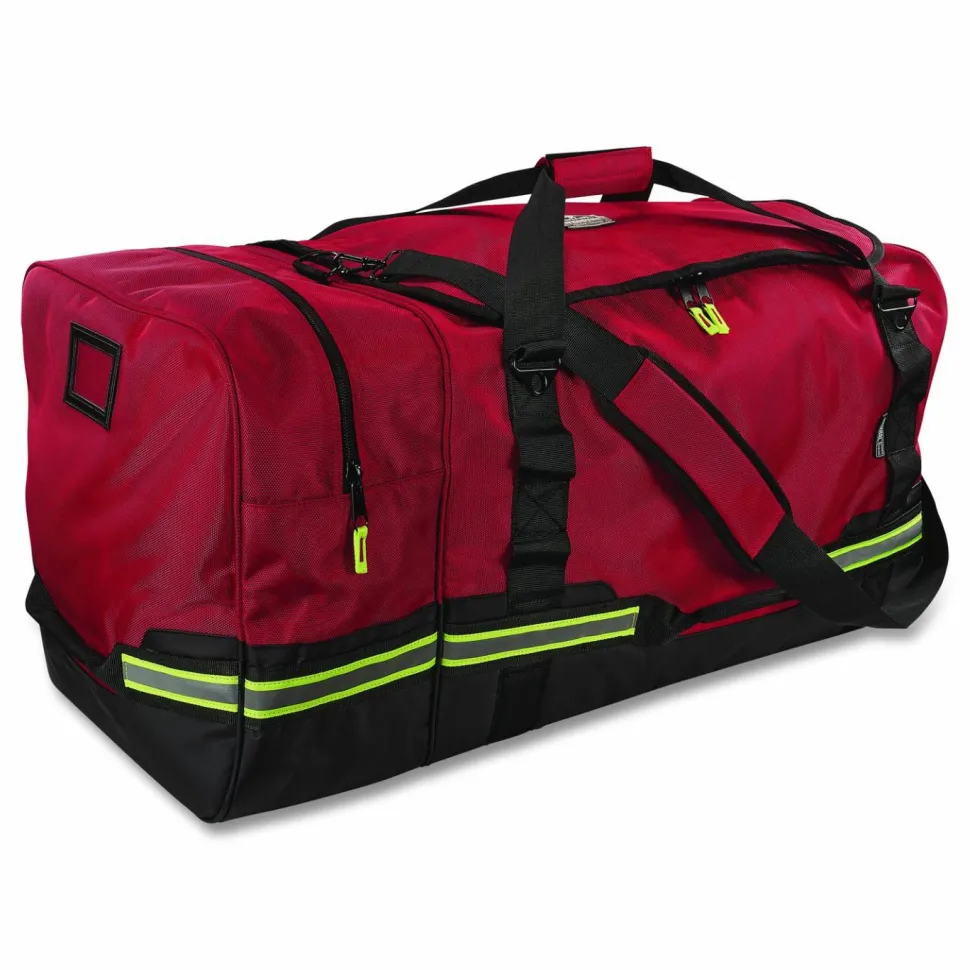 ergodyne Arsenal 5008 Fire + Safety Gear Bag, 16 x 31 x 15.5, Red