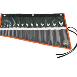 ergodyne Arsenal 5873 Polyester Wrench Roll Up, 14 Compartments, 26.5 x 16.5, Polyester, Black