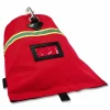 ergodyne Arsenal 5082 SCBA Mask Bag with Hook-and-Loop Closure, Fleece Lining, 8.5 x 8.5 x 14, Red