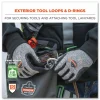 ergodyne Arsenal 5928 Topped Bolt Bag Tool Pouch, Tall, 5 x 10 x 13, Ballistic Polyester, Black/Gray