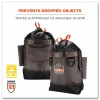 ergodyne Arsenal 5926 Topped Bolt Bag Tool Pouch, Short, 5 x 10 x 9, Ballistic Polyester, Black/Gray