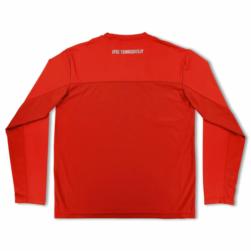 ergodyne Chill-Its 6689 Cooling Long Sleeve Sun Shirt with UV Protection, 2X-Large, Orange