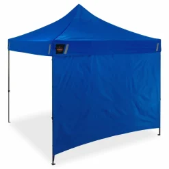 ergodyne SHAX 6194 Pop-Up Tent Sidewall, 10 ft x 10 ft, Polyester, Blue