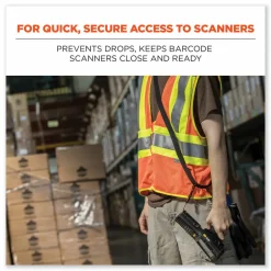 ergodyne Squids 3134 Barcode Scanner Lanyard Sling, 28