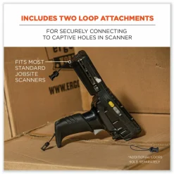 ergodyne Squids 3138 Padded Barcode Scanner Lanyard Harness, 27