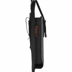 ergodyne Squids 5544 Phone Style Scanner Holster with Belt Clip and Loops, 1 Compartment, 3.75 x 1 x 6.5, Polyester,Black