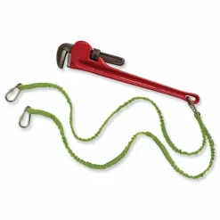 ergodyne Squids 3311 Twin-Leg Tool Lanyard with Three Carabiners, 15lb Max Working Capacity, 35