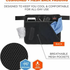 Ergodyne Arsenal 5715 Carrying Case (Pouch) Brush, Cleaning Kit, Towel - Black