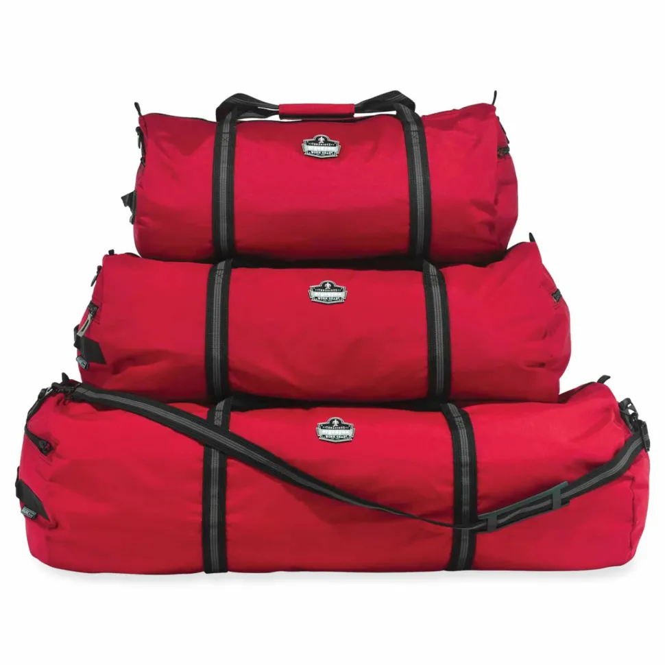 ergodyne Arsenal 5020 Gear Duffel Bag, Nylon, Large, 14 x 35 x 14, Red