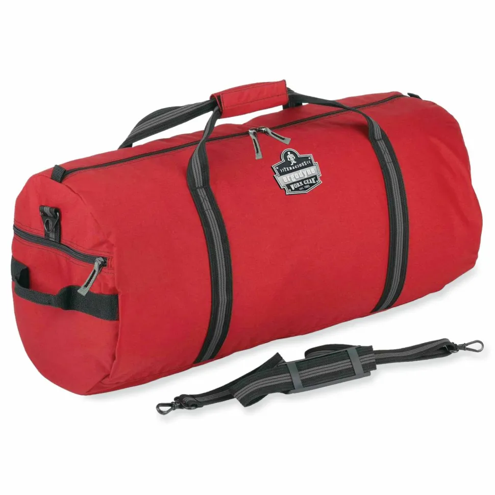 ergodyne Arsenal 5020 Gear Duffel Bag, Nylon, Large, 14 x 35 x 14, Red