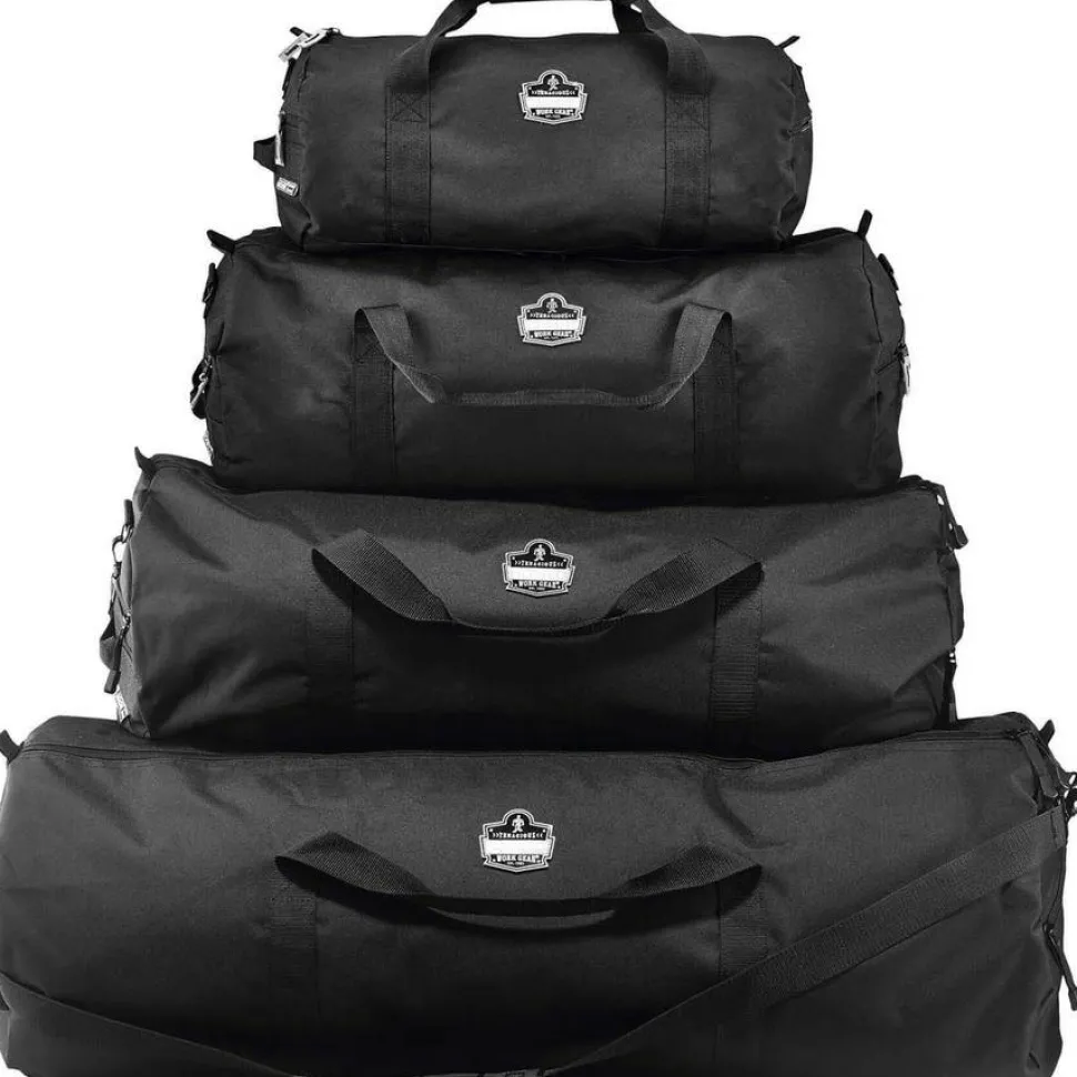 ergodyne Arsenal 5020P Gear Duffel Bag, Polyester, Extra Small, 9 x 18 x 9, Black