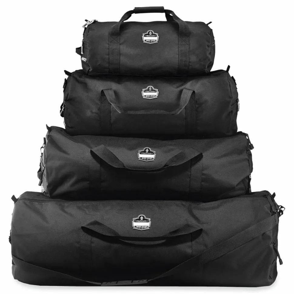 ergodyne Arsenal 5020P Gear Duffel Bag, Polyester, Extra Small, 9 x 18 x 9, Black